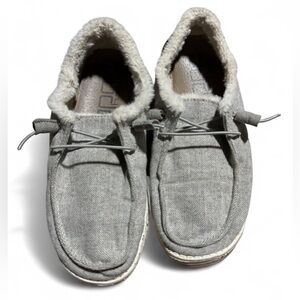 Hey Dude Gray Casual Shoes